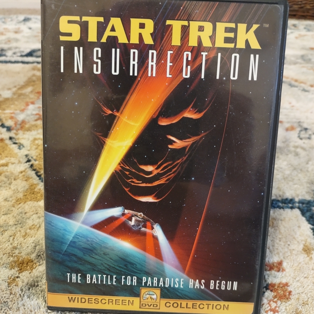 Star Trek Insurrection DVD Widescreen Edition Movie Complete